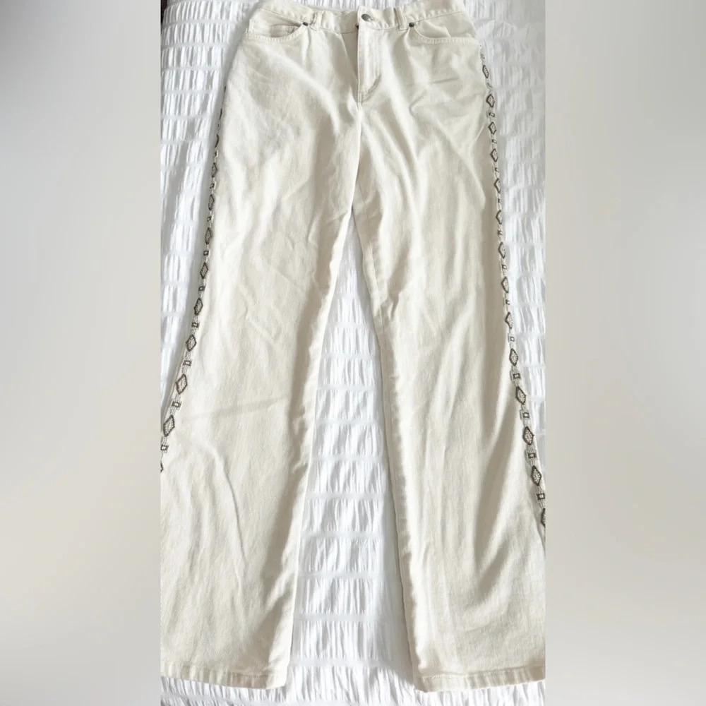 Lauren Ralph Lauren Jeans Co Beaded Bootcut Vintage Size 6 High Waist Size 6 90s